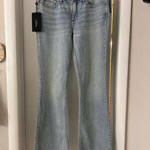 NWT RAG&BONE KINSLEY FLARE JEANS/SIZE 29US/LIGHT BLUE/34” INSEAM/LONG